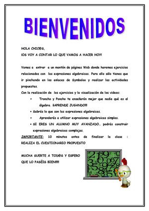 Expresiones Algebraicas