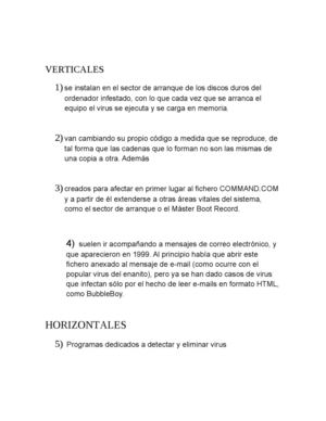 crucigrama  anti-virus