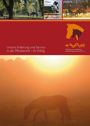 Broschüre Pferdezuchtverband Brandenburg- Anhalt e.V.