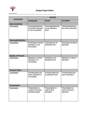 Project Rubric