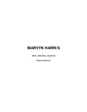 Harris Marvin - Jefes, Cabecillas Y Abusones