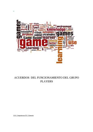 Acuerdos Básicos (grupo PLAYERS)