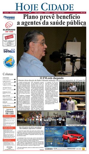 Jornal Hoje Cidade 18 04 2015