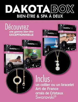 DAKOTABOX - EDITION LIMITEE SWAROVSKI  - Bien Etre EN DUO Livret