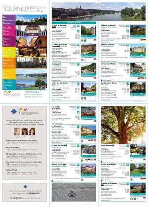 Tournus & Tournugeois : Hébergement B&B Gîtes Campings 2015