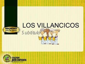 Villancicos Power Point