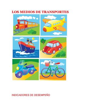Los Medios De Transportes Docx 123