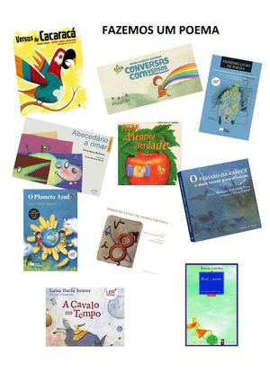 Poemas Do Workshop Escrita Criativa