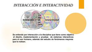 Interaccion E Interactividad En El Aula