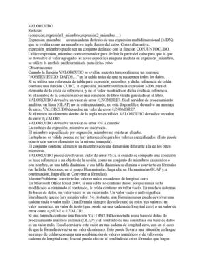 Funcion Cubo en Excel