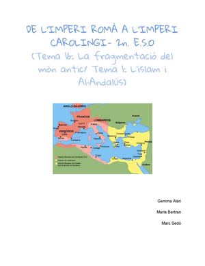 De L'imperi Romà A L'imperi Carolingi