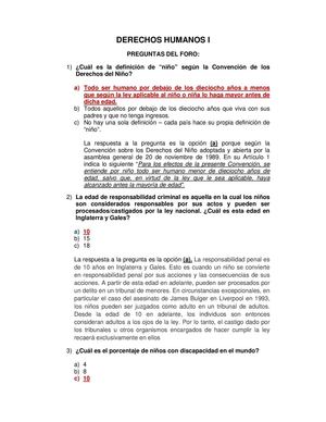 Foro Derechos Humanos