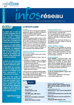 Infos Réseau N°3