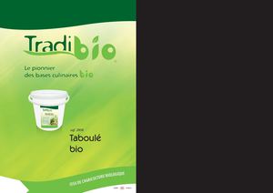 Tradichef - fiches techniques bio 2015