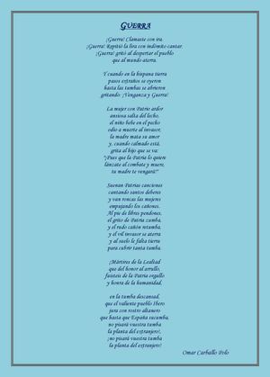 Guerra Poesia
