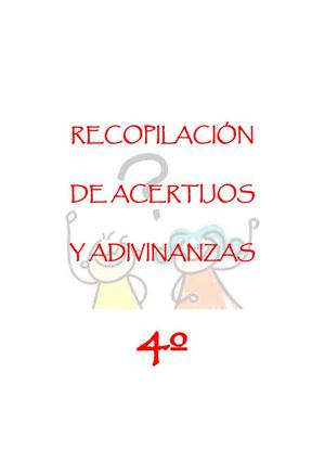 Acertijos Y Adivinanzas