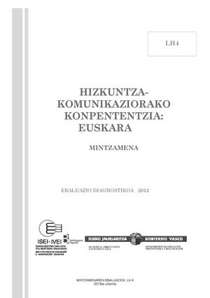 Ahozko Komunikazioa Lhazkena