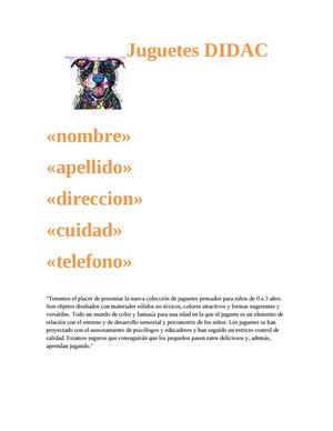 Catalogo Didac
