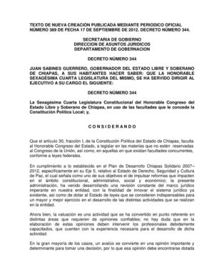 Ley de Valuación para el Estado de Chiapas