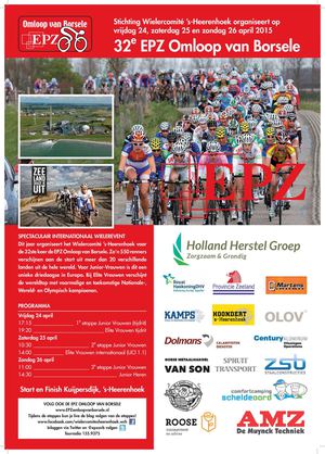 Wielerkrant 32e Omloop Epz Omloop Van Borsele 2015