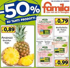 Volantino Famila Centro Dal 22 Aprile Al 5 Maggio