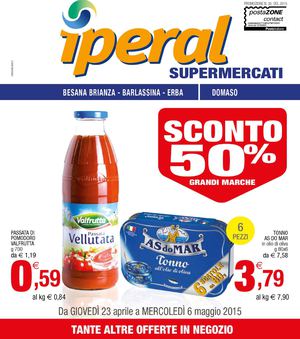 Volantino Iperal Super Dal 23 Aprile Al 6 Maggio