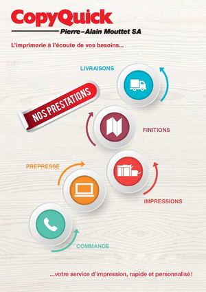 Prestations CopyQuick