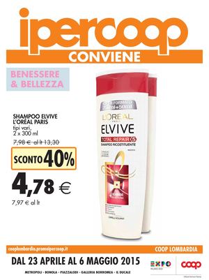 Volantino Iper Coop Lombardia Dal 23 Aprile Al 6 Maggio