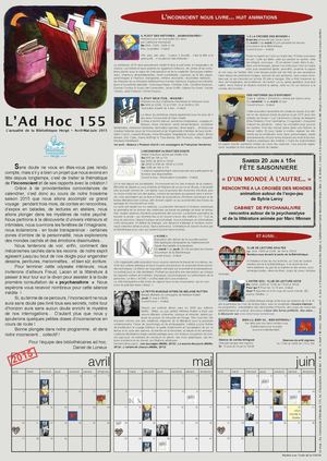 L'Ad Hoc 155 : L'inconscient livre...