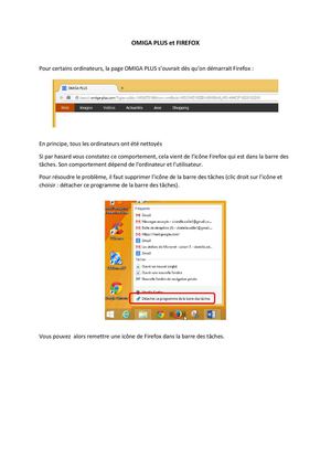 OMIGA PLUS Suppression Dans FIREFOX