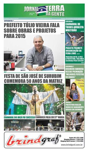 Jornal Terra Da Gente - Edição 180