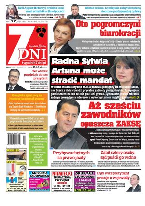 Tygodnik 7DNI nr 17/2015 24-30.04.2015