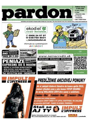 Pardon Topoľčany 17/2015