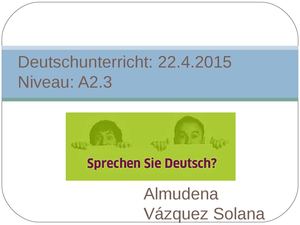 Deutsch A2 3 02 220415 A2 3 Geschichten Erzählen