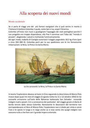 Esplorazioni 1400-1500