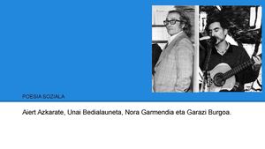 Poesia Soziala Frankismoa