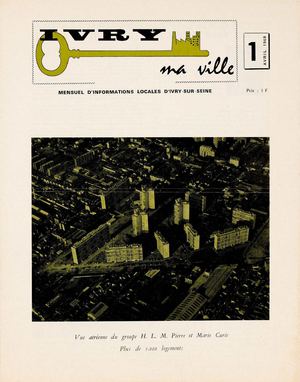 Ivry ma ville n°1 - avril 1969