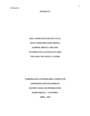 Netiquetas (1)microsoft Word