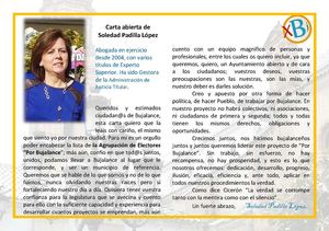 Carta abierta de presentación