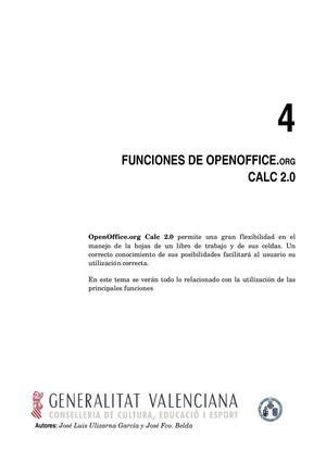 Calc Funciones