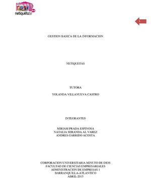 Normas Apa Netiqueta