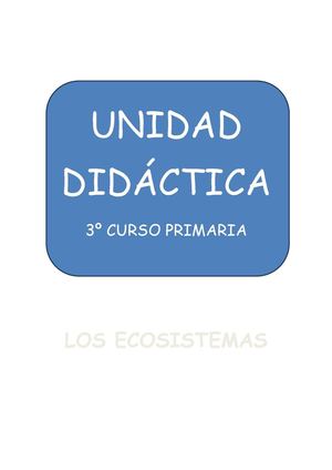 U D Los Ecosistemas
