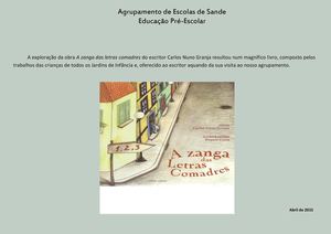 Livro dos alunos do Pré-Escolar