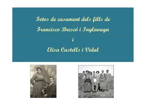 Fotos De Casament Brescó Castells