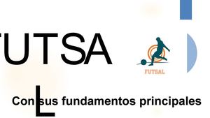 fundamentos del futsal