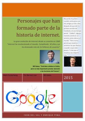 Personajes Internet Enrique E Ivan