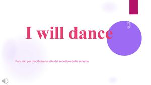 I Will Dance -Gabriella