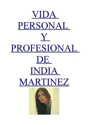 India Martinez