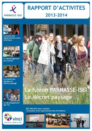 Rapport d'activites Parnasse-ISEI 2013-2014