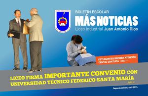 Boletín Liceo Industrial Juan Antonio Rios